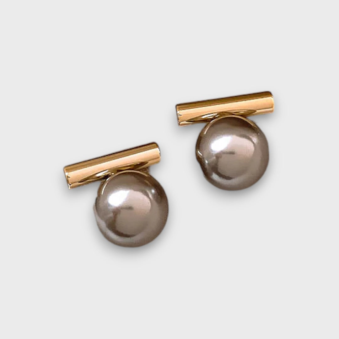Velana – Orecchini con perla architettonici