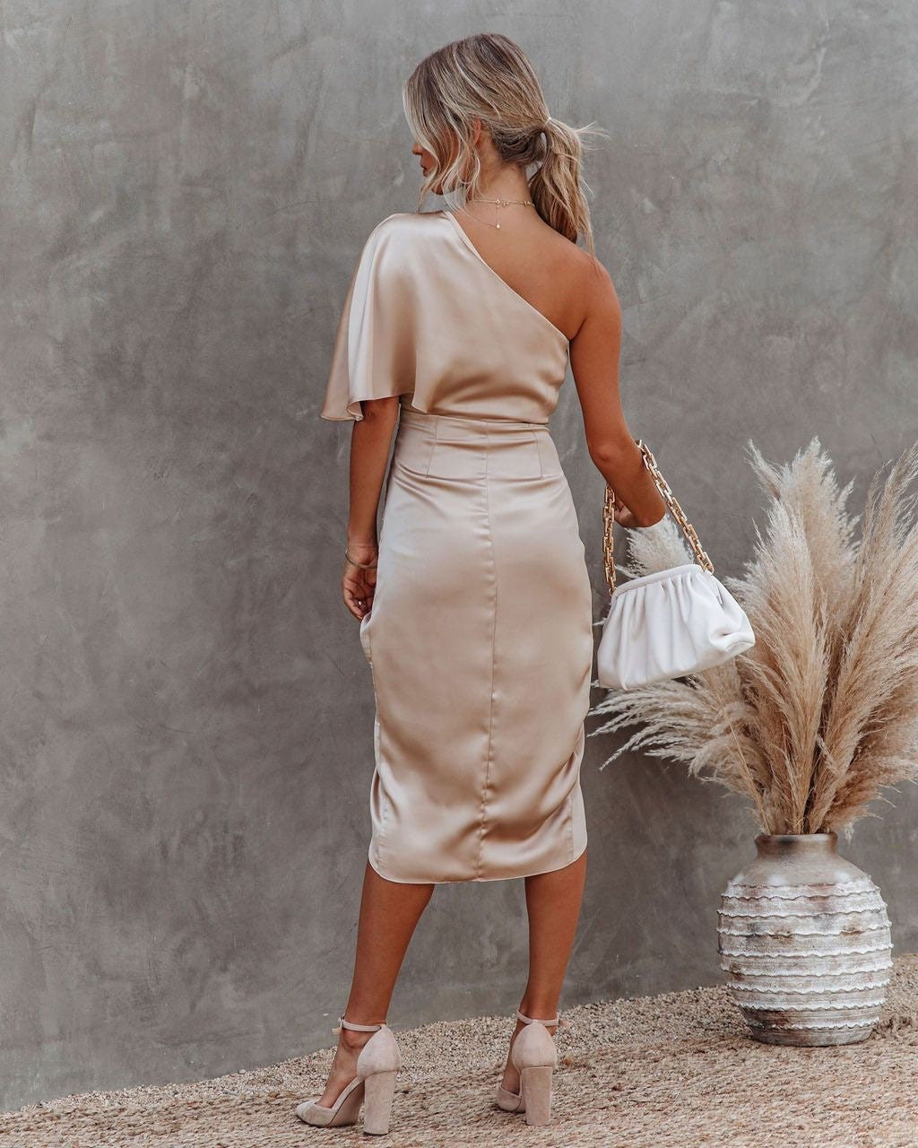 Kaelani | Abito di Raso Chic