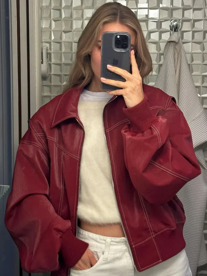 Giacca Oversize di Contraste - Vendita Limitata