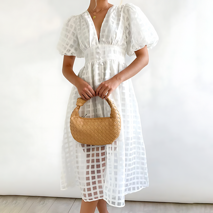 Julia - Abito Midi Elegante di Estate