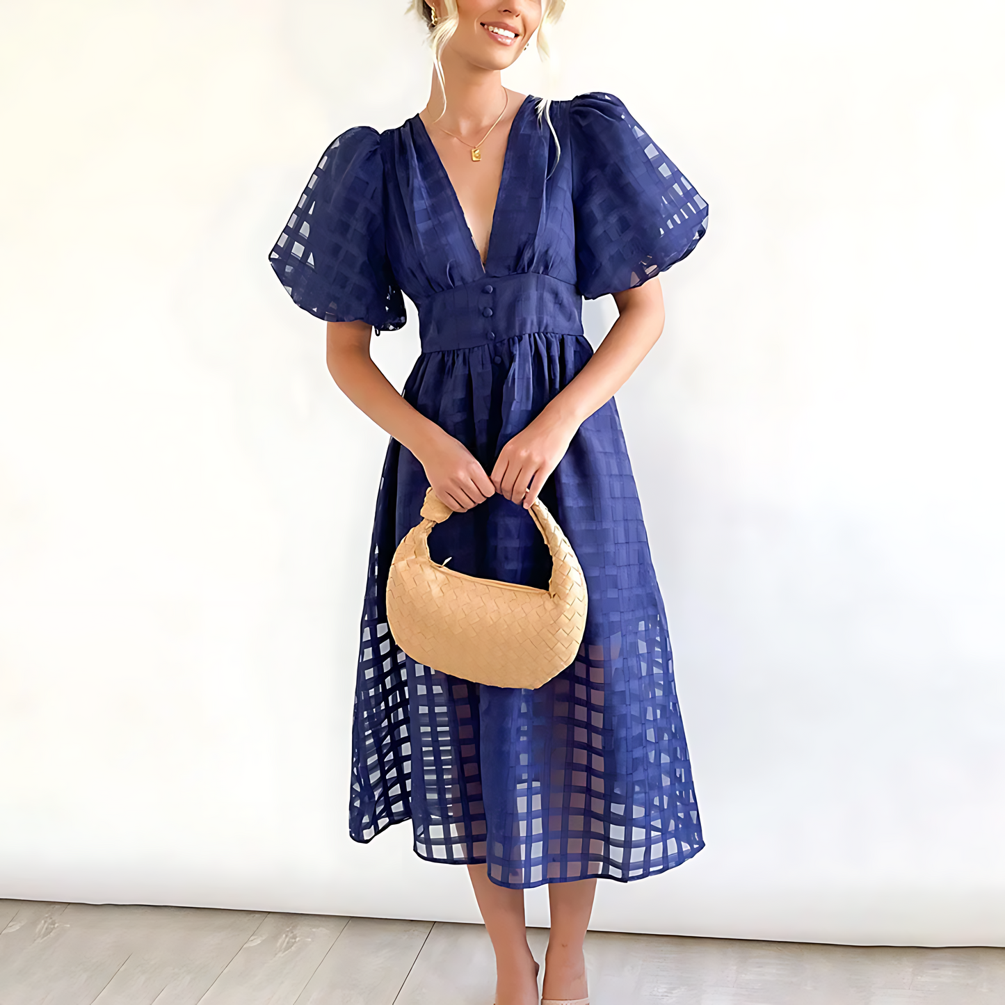Julia - Abito Midi Elegante di Estate