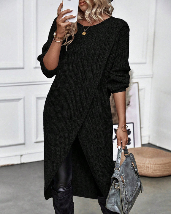 Grace | Abito in maglia di Maglione che Copre l'addome