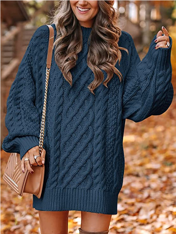 Chloé – Abito di Maglione Trenzado