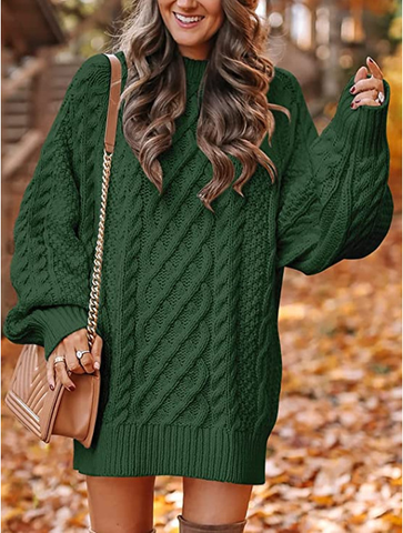 Chloé – Abito di Maglione Trenzado