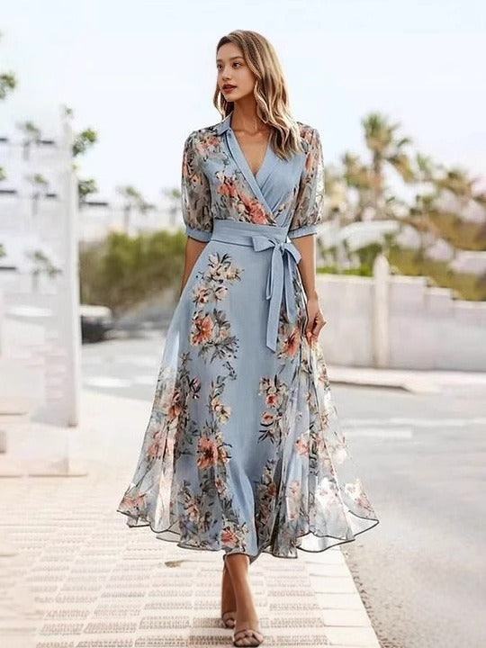 Victoria | Abito elegante con Scollo a V