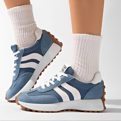 Lauren - Sneakers casual con suola gruesa per donna