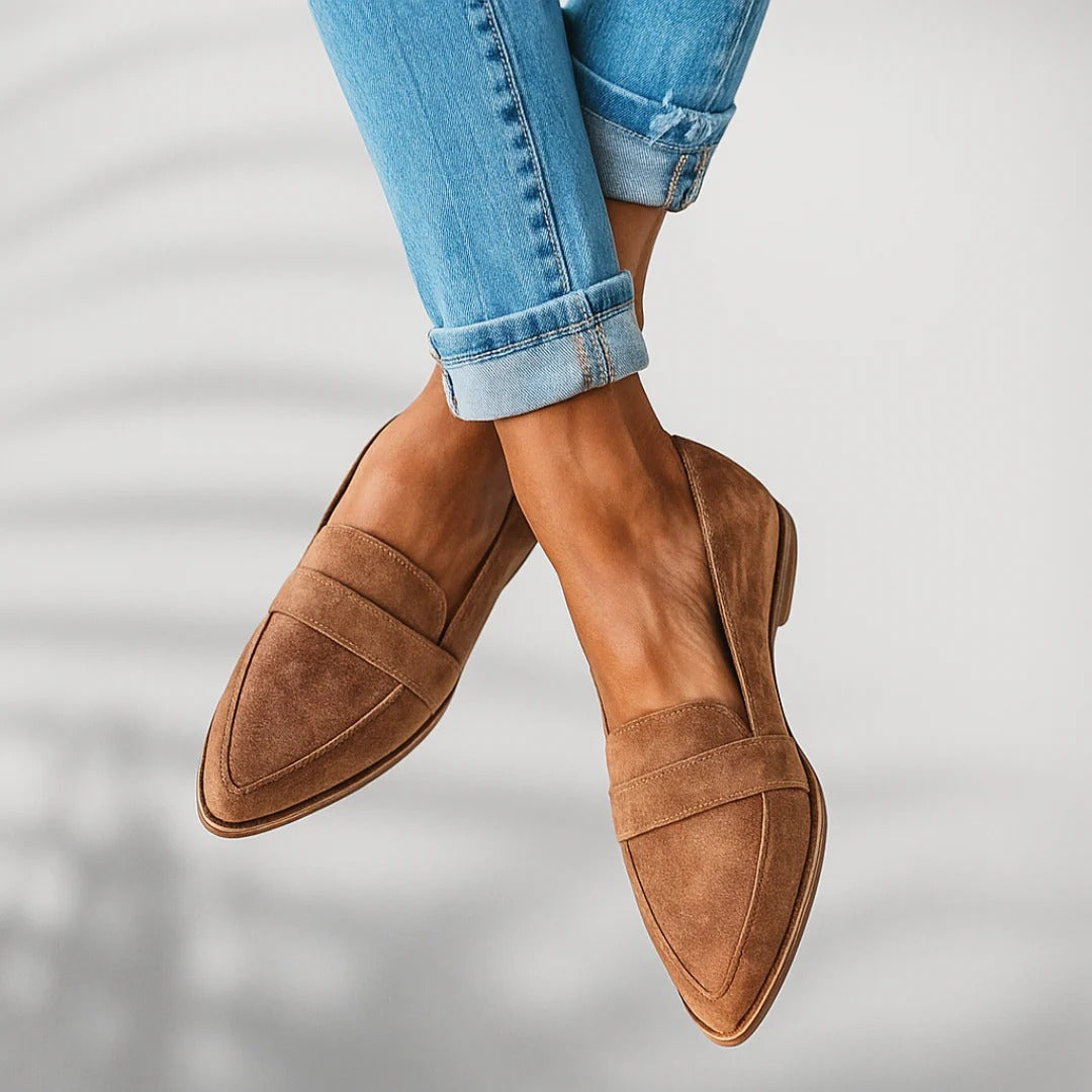Annalise - Mocassini casual con punta afilada per donna
