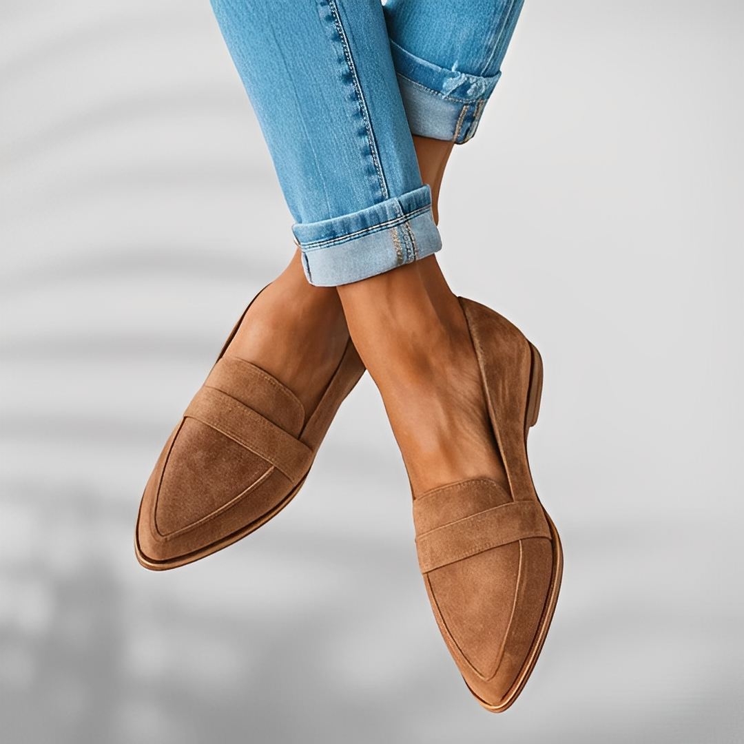 Théa - Scarpe casual in pelle da donna