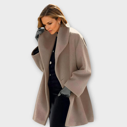 Emma™ | Giacca in lana di Lusso a Prova di Vento
