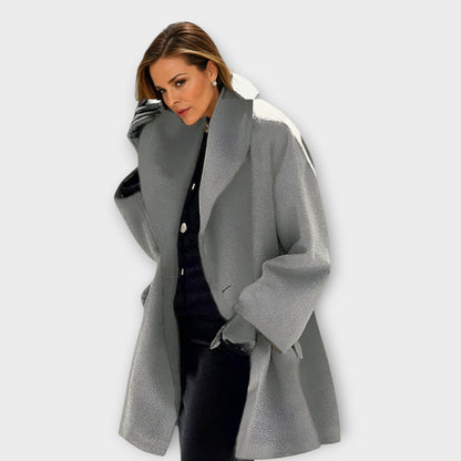 Emma™ | Giacca in lana di Lusso a Prova di Vento
