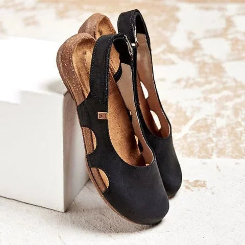 Chiara - Slingback in Morbida Camoscio