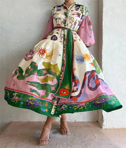 Celia | Abito Maxi Italiano