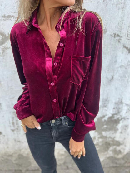 Kaya - Elegante Blusa di Terciopelo