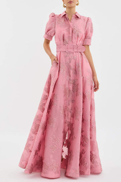 CAMILLA – ABITO MAXI ELEGANTE CON FIORI