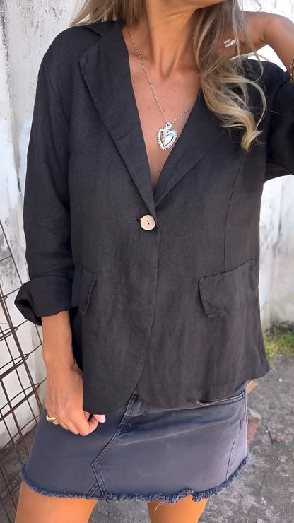 Elise | Blazer Leggero di Ispirazione Retrò