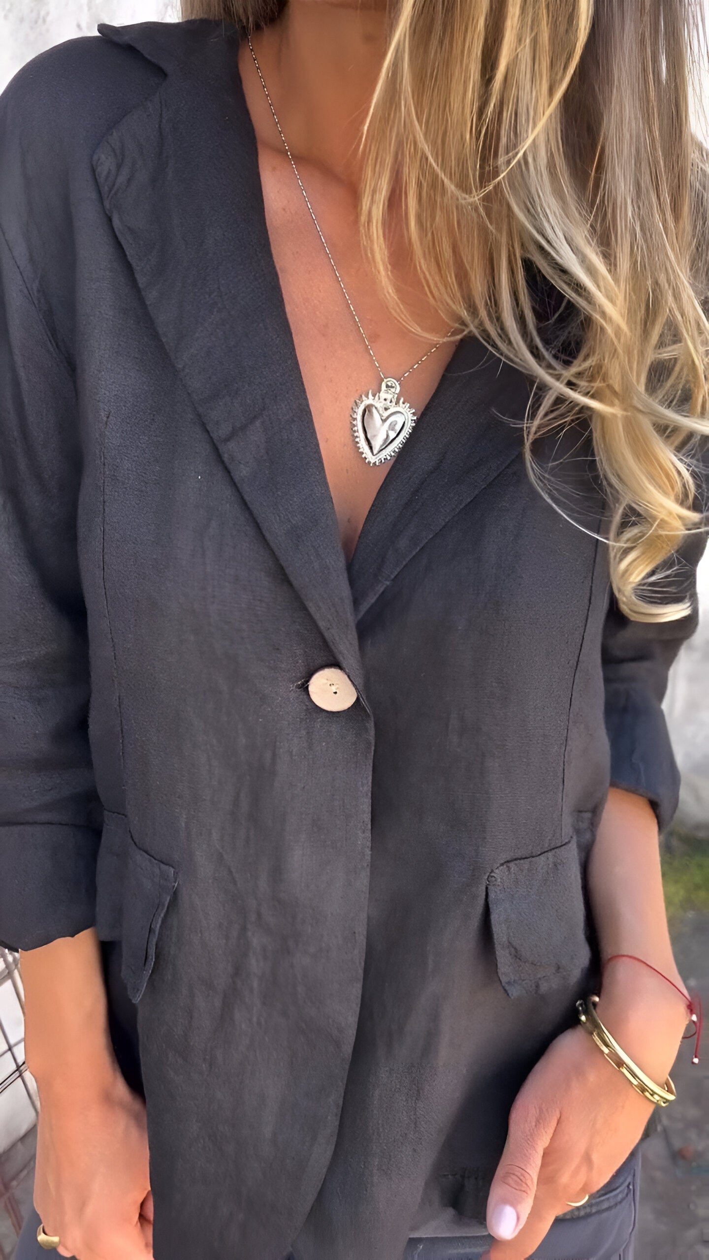 Elise | Blazer Leggero di Ispirazione Retrò