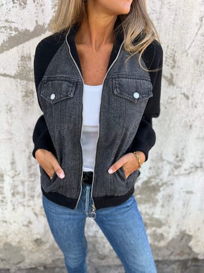 Audrey - Giacca in denim Classica e versatile