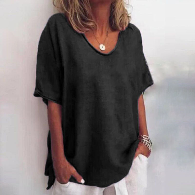 QUINA LA BLUSA IN LINO VERSATILE