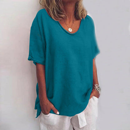 QUINA LA BLUSA IN LINO VERSATILE