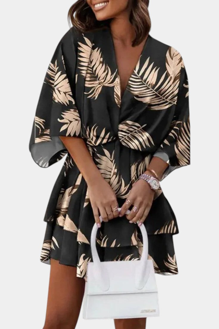 Eliza Abito mini con Nudo Frontal e Volant