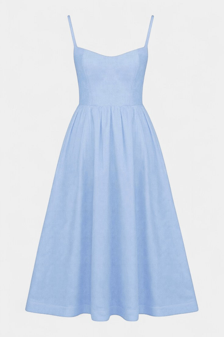 Marvelle Abito midi Flowy Senza maniche