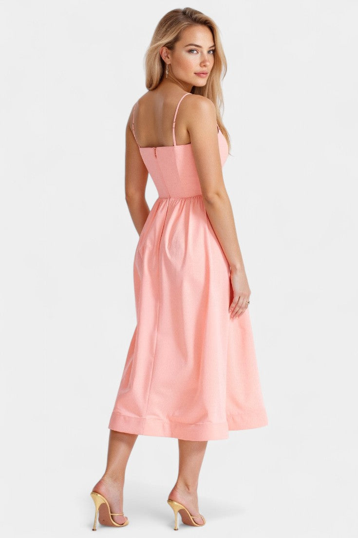 Marvelle Abito midi Flowy Senza maniche