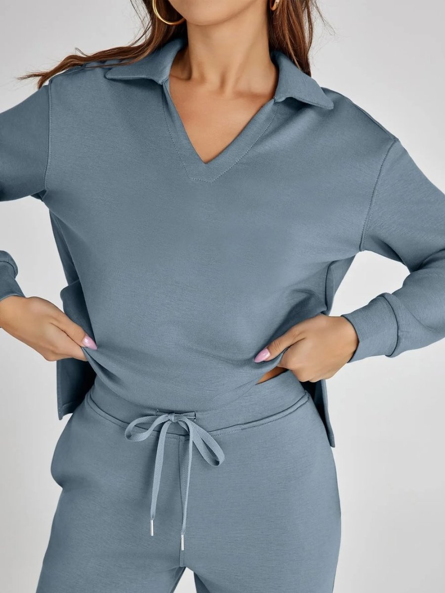 Dora | Set Casual a maniche lunghe di Due pezzi