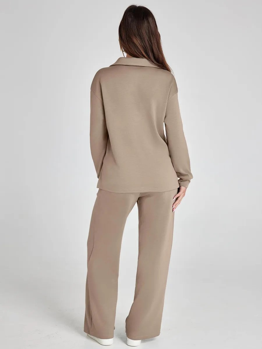 Dora | Set Casual a maniche lunghe in Due pezzi