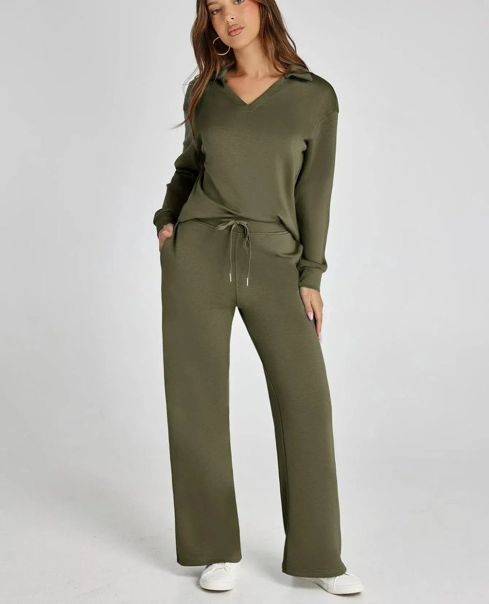 Dora | Set Casual a maniche lunghe in Due pezzi
