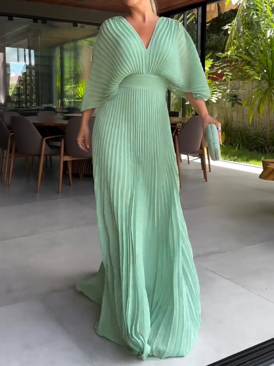 Sassa - Abito maxi con Scollo a V