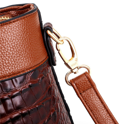 Alfrida | Borsa Elegante con raffinata stampa effetto rilievo di coccodrillo