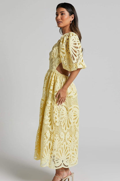 Tess | Abito in pizzo