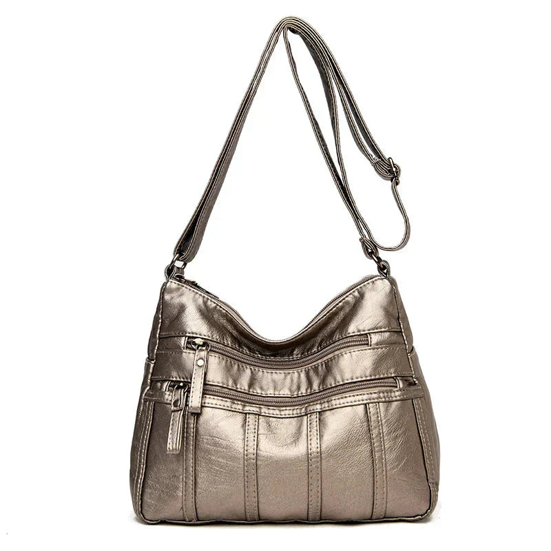 Nina – Borsa a Tracolla in Pelle Morbida