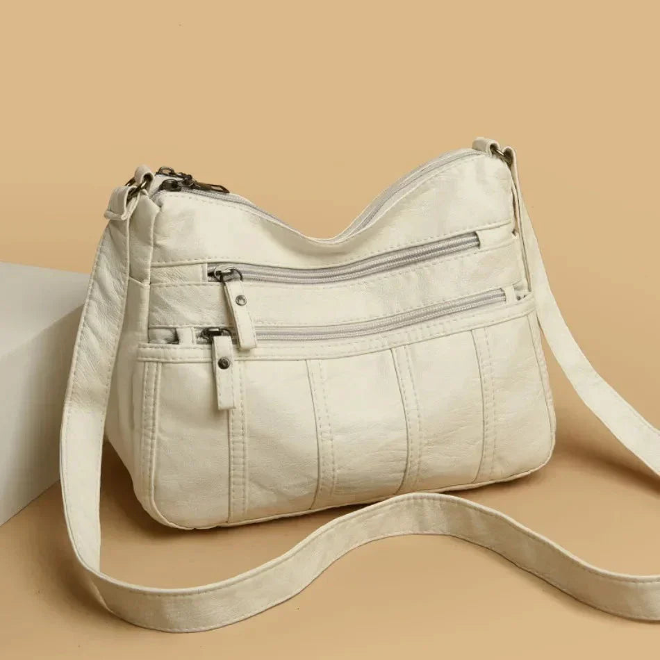 Nina – Borsa a Tracolla in Pelle Morbida