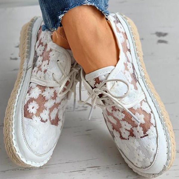 Gloria - Scarpe ortopediche moderni e leggeri con estampado floral