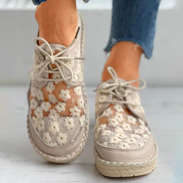 Gloria - Scarpe ortopediche moderni e leggeri con estampado floral