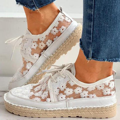 Gloria - Scarpe ortopediche moderni e leggeri con estampado floral