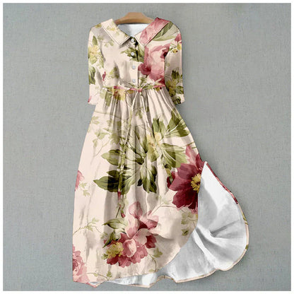Romilly | Abito con Cordones e Stampa floreale