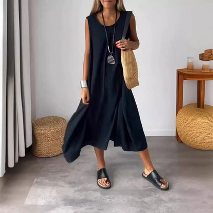 Noemi | Abito Casual Senza maniche con tasche