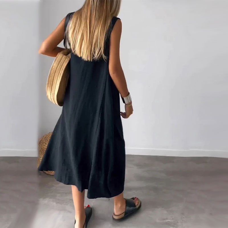 Esme - Abito Midi Senza maniche