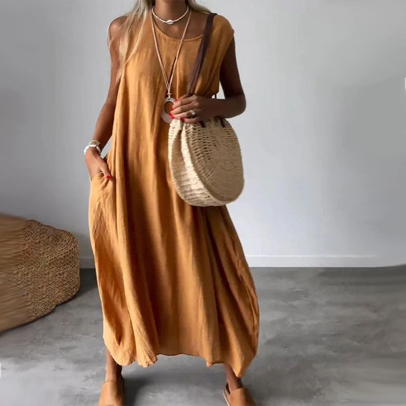 Noemi | Abito Casual Senza maniche con tasche