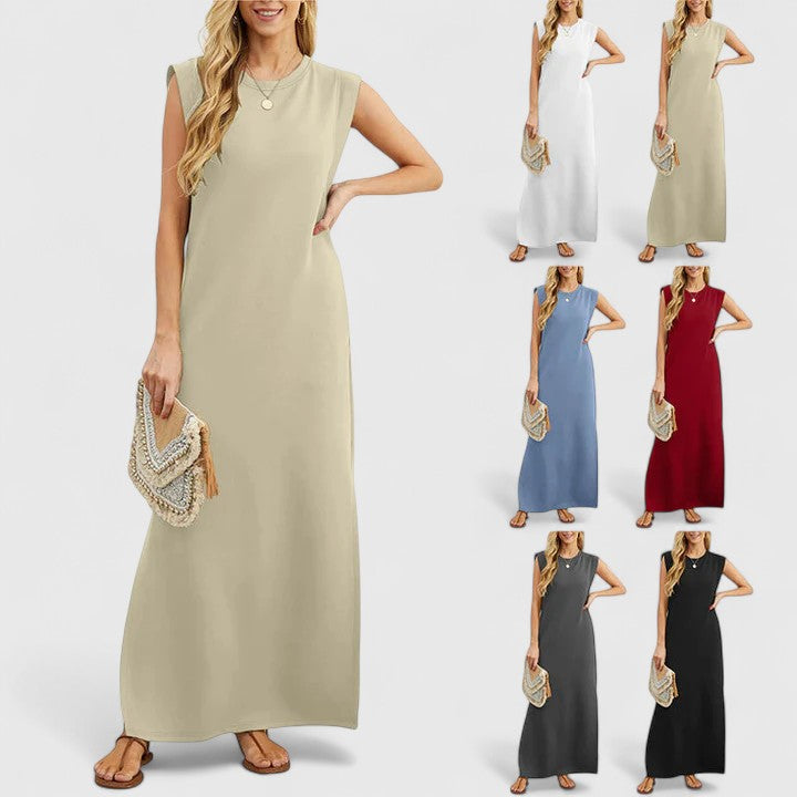 BELA – ABITO MAXI SENZA MANICHE ELEGANTE