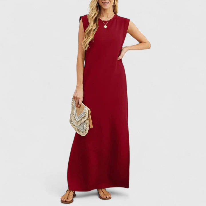 BELA – ABITO MAXI SENZA MANICHE ELEGANTE