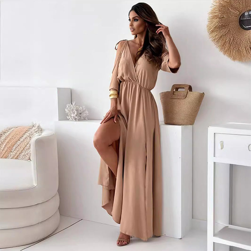 Sienna | Abito elegante con Spacco laterale