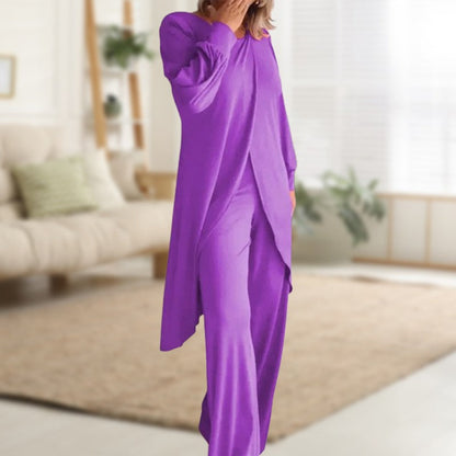 ELODIE – SET DI TOP E PANTALONI ULTRA-MORBIDO