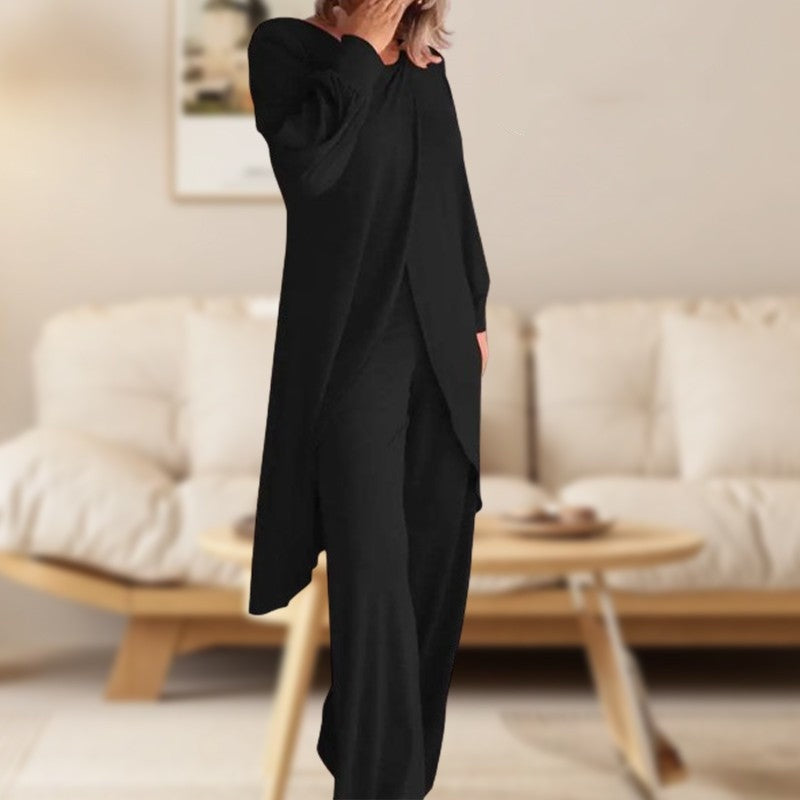 CALYRA – SET DI TOP E PANTALONI ULTRA-MORBIDO PER MASSIMO CONFORT