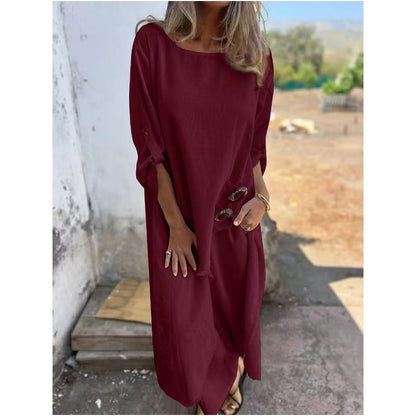 Everly – Elegante Completo due pezzi in cotone e lino