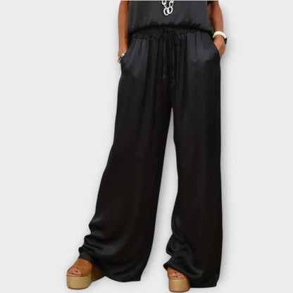 Set due pezzi in satin luxe