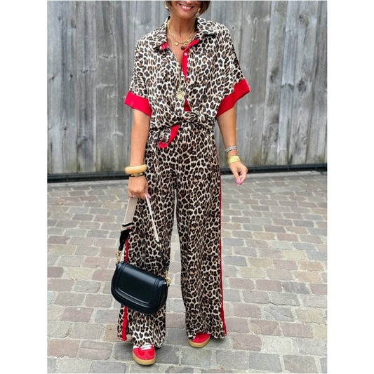 COLLINS – SET DI ABBIGLIAMENTO DI LEOPARDO DI LUSSO