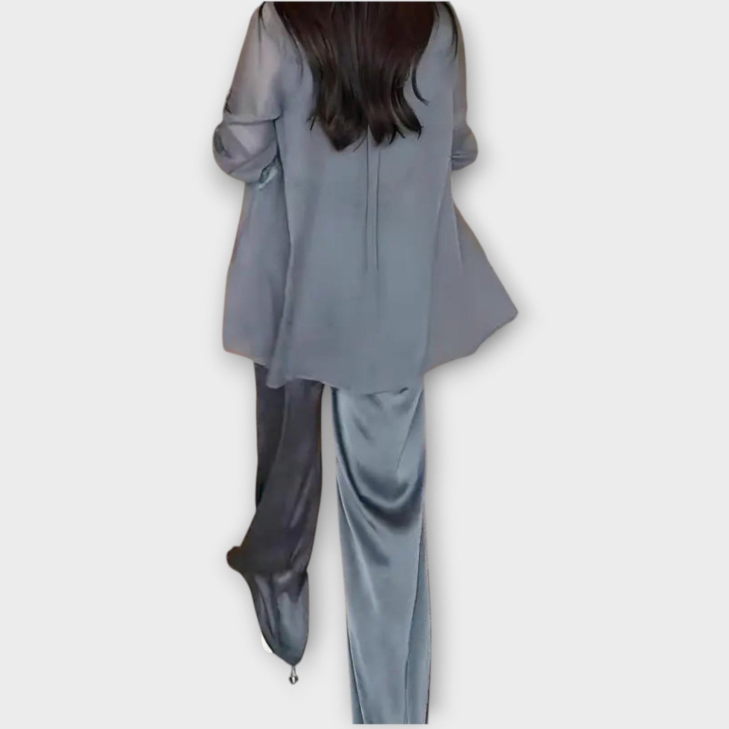 Completo Elegante di Tres Capi con Ajuste Rilassato